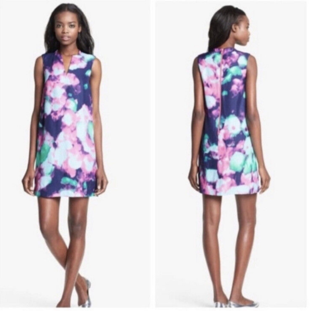 Kate Spade Keri watercolor shift dress size 2
